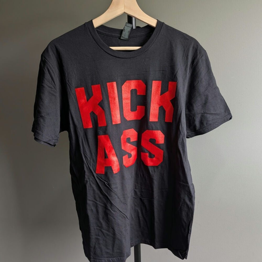 Bryan Adams 2022 Tour T‑Shirt 2XL Kick Ass Black Band Tee Concert Merch Size Med